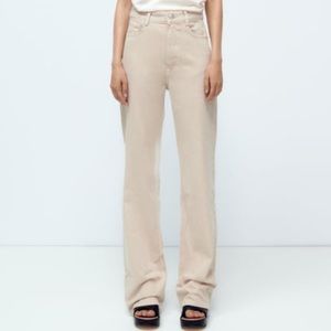 Zara straight leg Khakis